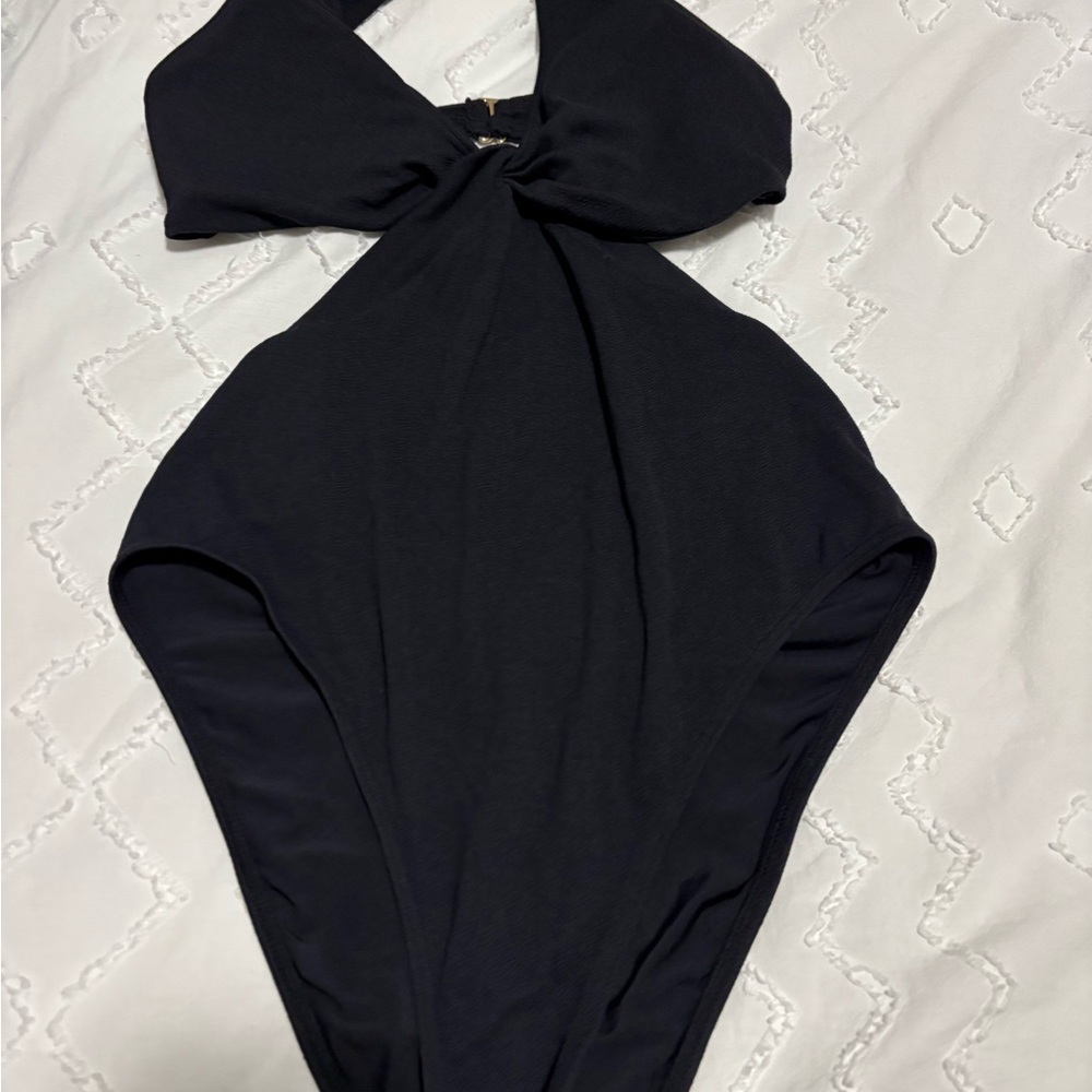 La Vie En Rose Black One Piece Swimsuit